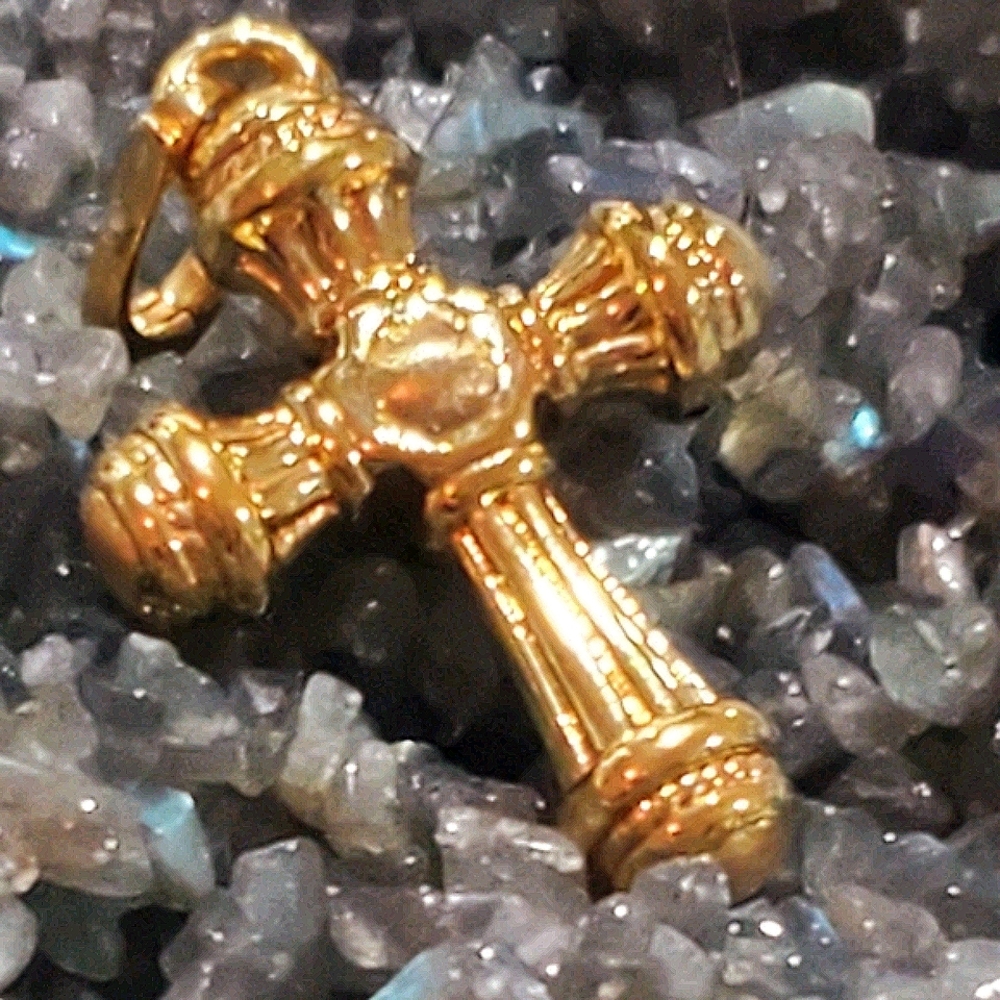 Italian 18KT Cross